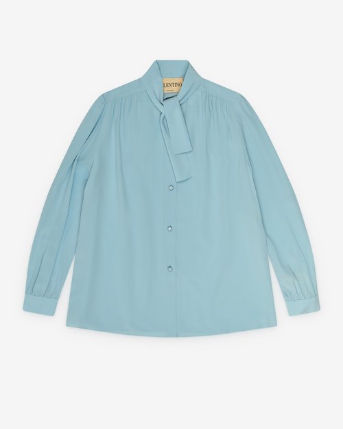 Valentino Shirt - Celeste - 8B3AB83521B059