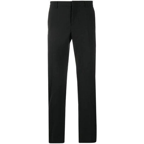 Valentino SlimFit Tailored Pant - Black - UV3RBF506EM0NO