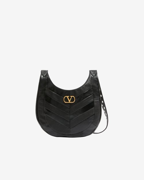 Valentino Small Hobo Bag - Black - 8W2B0S63GHA0NO