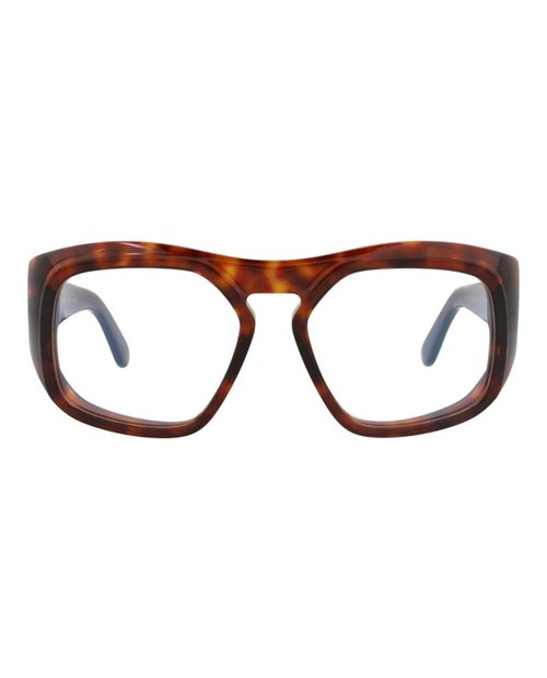Valentino SquareFrame Acetate Optical Frames - Havana Havana Transparent (Vlx/179B/55)