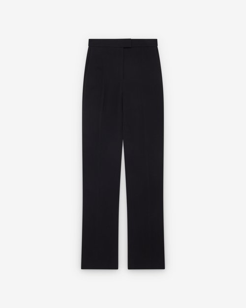 Valentino Straight Leg Trousers - Black