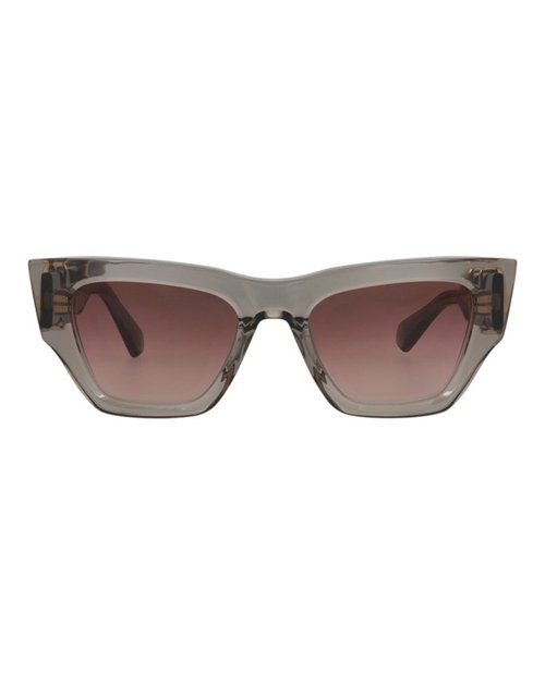 Valentino Sunglasses Cat EyeFrame Acetate - Grey Grey Rose (Vls/166C/52)