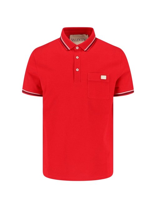 Valentino vlogo Signature Polo Shirt - 8V3MH01KAQJ157