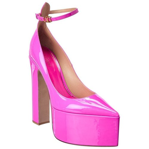 Valentino Vlogo TanGo 135mm Patent Platform Pump - Pink - 1W0S0FK8VNEUWT