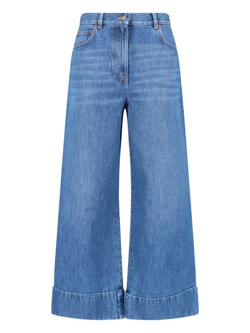 Valentino Wide Jeans - 8B3DD29K9Y8558