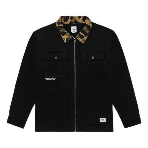 Vans Anaheim Print Mash Up Jacket - Black - VN0A7SDLBLK
