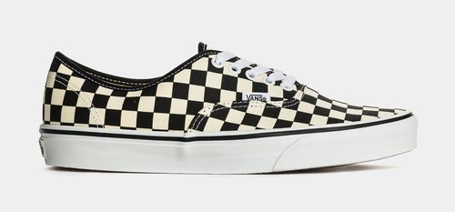 Vans Authentic Checkerboard Skate - Black/White - EGAY28
