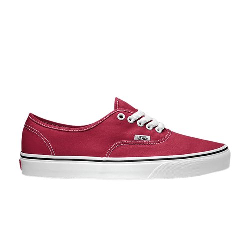 vans authentic crimson