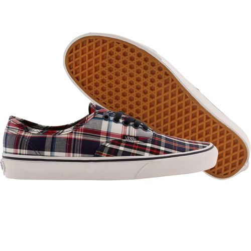 Vans Authentic Mix Plaid blue dress white - Blue/Dress/White - VN018BGJN