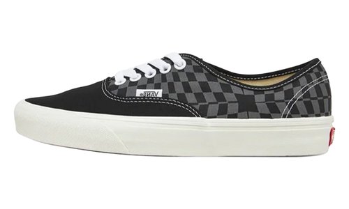 Vans Authentic Warp Check VN000D7YBLK1 'Black' - VN000D7YBLK1 | Solesense