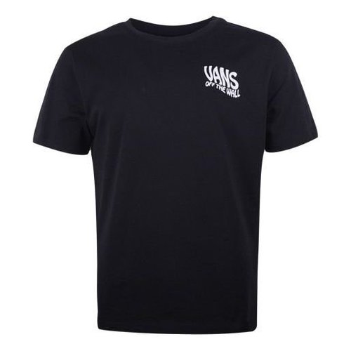 Vans Casual Sports Round Neck Short Sleeve - Black - VN0A48B3BLK