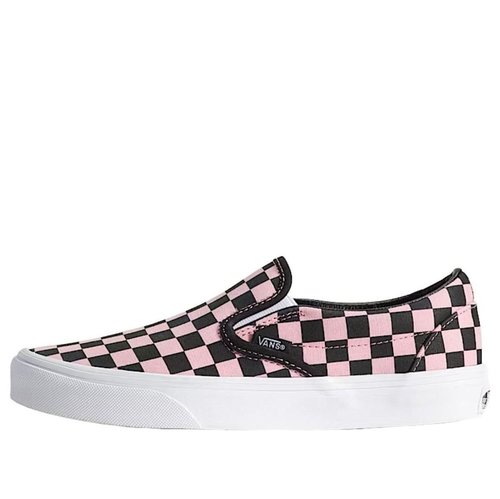 Vans Classic Checkerboard Slip-On VN000D6YPIB - Pink/Black - VN000D6YPIB
