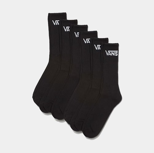 Vans Classic Crew 3Pk Socks - Black