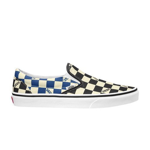 Vans Classic Slip-On - Black/Navy - VN0A4U38WRT