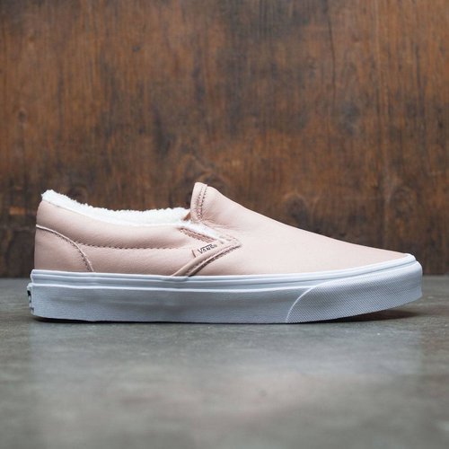 Vans Classic SlipOn Leather - Brown/Mahogany - VN08F7QTR