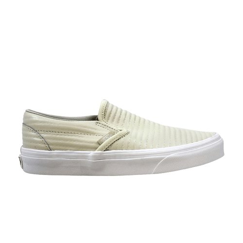 Vans Classic Slip-On Moto Leather - Birch - VN0A38F7OG8