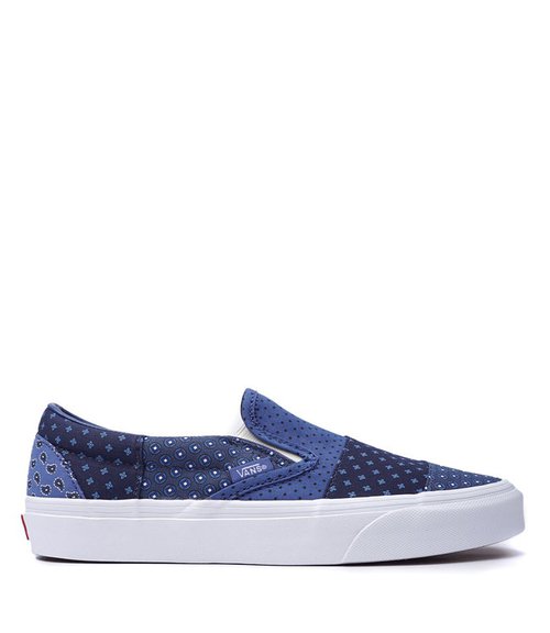 vans tie print patchwork