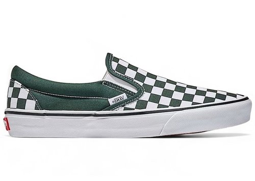 Vans Classic Slip-On | Size 11.5 - Scarab Green/White - VN000D5PPRM