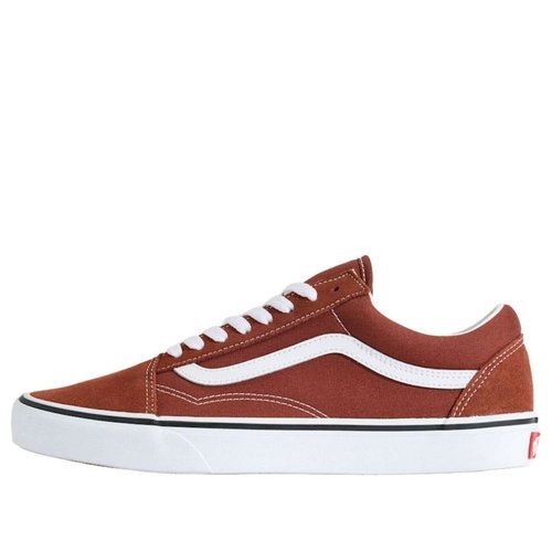 Vans Color Theory Old Skool - Reddish Brown/White - VN000D7ZFSB