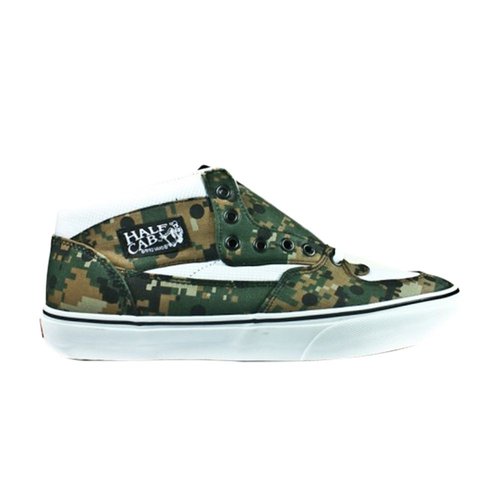 Vans Comme des Garçons x Supreme x Half Cab Pro - Olive/Brown/Black/White - VN0VFD9QS