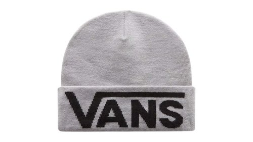Vans Drop Tall Cuff Beanie - Grey - VN0A5FI3HTG