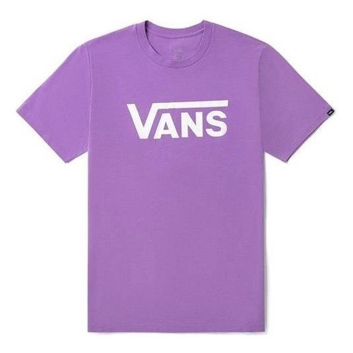 Vans Essentials Logo T-shirt - Purple/White - VN0A4MM6Z71
