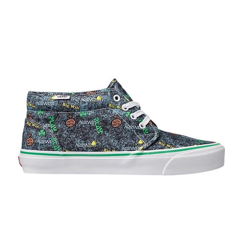 Fergadelic x Vans OG Chukka LX - Blue/Yellow/Green - VN0A4U3G062