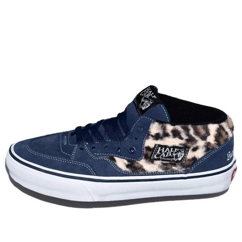 Vans Half Cab x Supreme Leopard Half Cab - Navy Blue - VN0A5KYANVY
