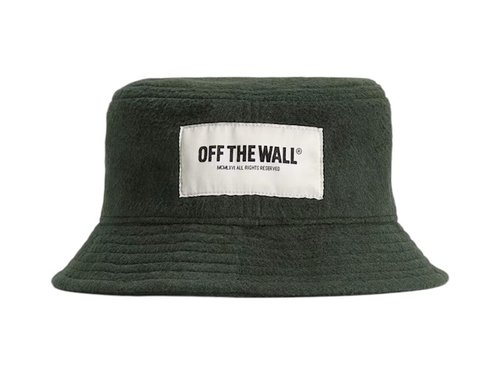 Vans Hildy Bucket Hat - Dried Kelp Green - VN000QAQEMU
