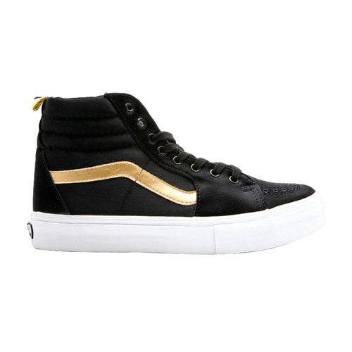 Vans HUF x Sk8-Hi LX - Black/P Gold-Metal - VN0D6QB84