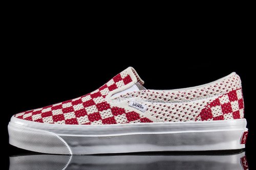 Vans Premium Sneakers slip-on 98 - Red/Marshmallow - VN000EG1CIS1