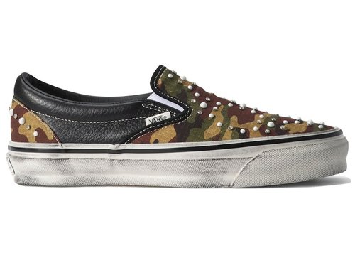 Vans Premium Classic Slip-On - Camo/Black - VN000D9PCAK