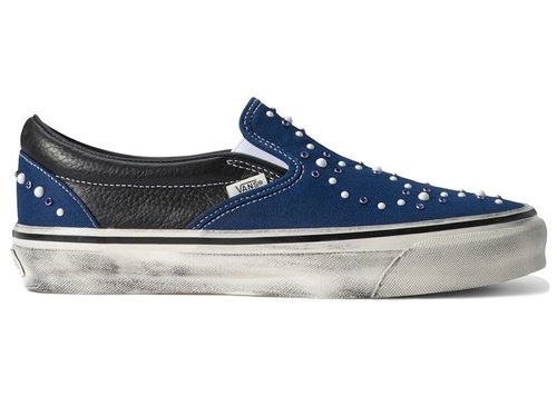 Vans Premium Classic Slip-On - Indigo/Black - VN000D9PIND