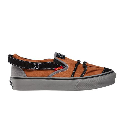 Nicole McLaughlin x Vans Slip-On VP VR3 LX - Grey/Brown - VN0009VYBXG