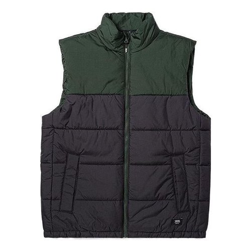 Vans Norris MTE-1 Puffer Vest - Black/Green - VN000A8ACM3