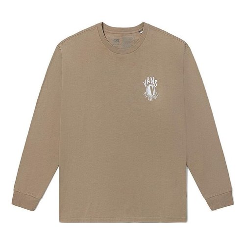 Vans Off The Wall Long Sleeve Tee - Brown - VN0A7TRDYEH