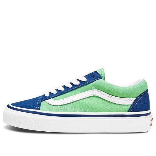Vans Old Skool 36 DX Skateboarding - Blue/Green - VN0A38G2XFJ