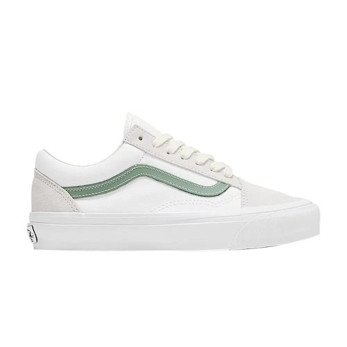 Vans Old Skool 36 LX - Santorini Blanc White/Basil Green - VN000D56ESK