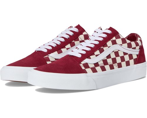 Vans Old Skool Athletic - Checkerboard Red/White - VN000DB3Y521