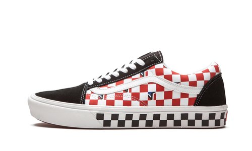 Vans Old Skool - Black/Red/Blue - VN0A3WMA1NG