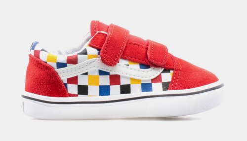Vans Old Skool CC Lifestyle - Red/White/Multi - TZI2JR