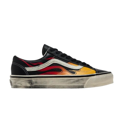 Vans Old Skool LX - Black/Orange/Red - VN000D9RCJK