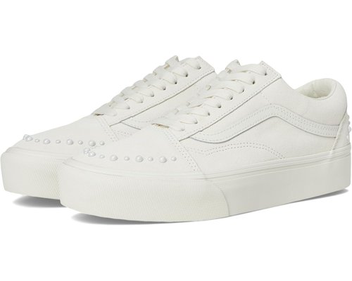 Vans Old Skool Platform Skate - Pearls Marshmallow - VN000E87CCZ1