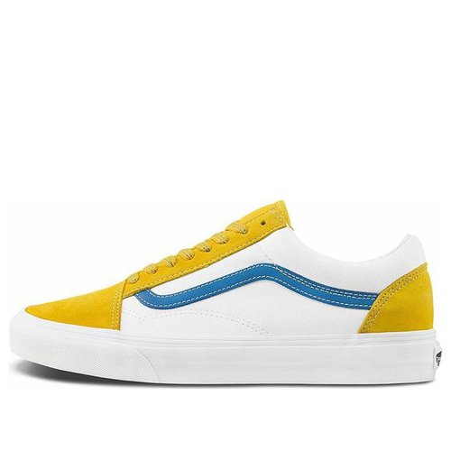 vans old skool yellow blue