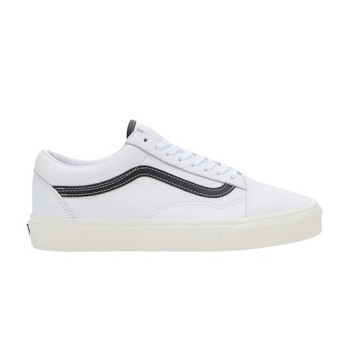 Vans Old Skool - White/Black/Beige - VN0007NTYB2
