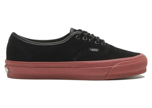 Vans OTW Authentic 44 Siped Vibram - Platinum Suede Black/Red Ochre - VN000VAJHG5