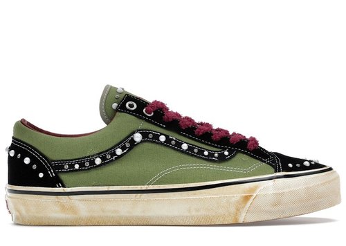 Vans OTW Old Skool Reissue 36 Satoshi Nakamoto Pearlized Army - Green/Brown