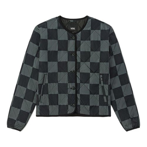 Vans Outdoor Club Forces Check Liner Jacket - Grey - VN00043RKOU