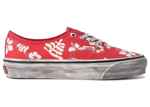 Vans Premium Authentic Archive Aloha White - Red - VN000DB8CYK