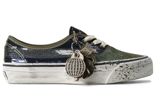 Vans Authentic Premium - Green/Blue - VN000DB824O